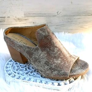 NWOT DIBA TRUE LEATHER CATCH SHE SANDAL